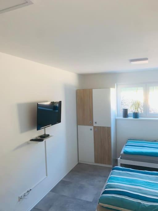 Moderne, Helle Ferienwohnung In Au Am Rhein 외부 사진